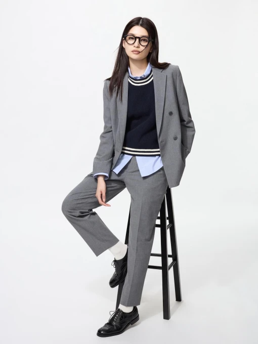 Smart Ankle-Length Pants, Uniqlo