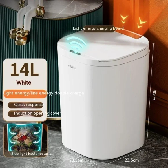 Smart Trash Bin, Simple and warm