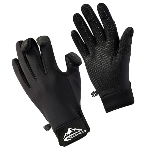 Winter Fishing Gloves with Smartphone Compatibility, Nicomaru-Japan