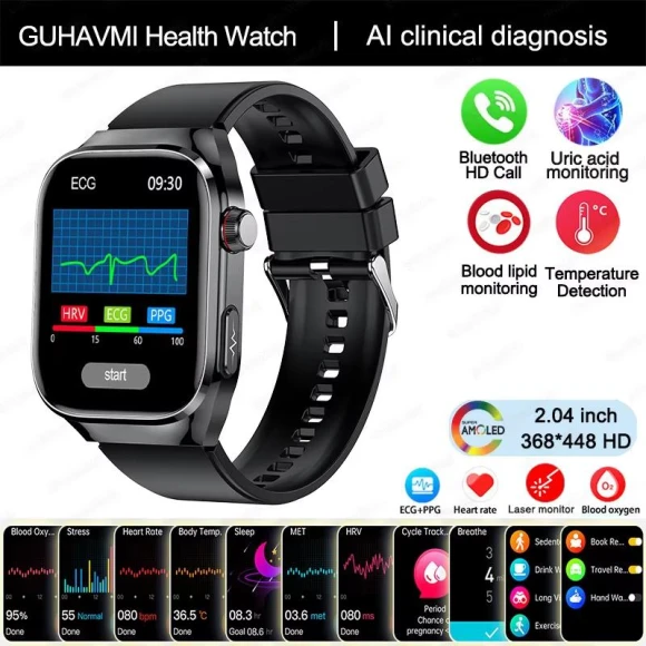 Smart Watch with Health Monitoring, ElectronicsHome