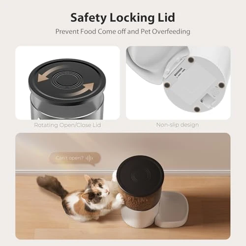 Automatic Pet Feeder with Timed Dispensing, IMIPAW