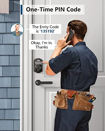 Keyless Entry Door Lock with Keypad — Smart Lock, TEEHO