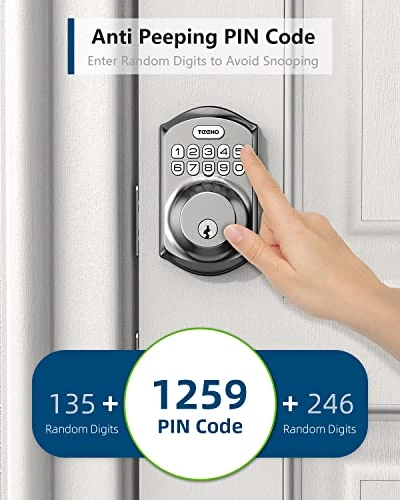 Keyless Entry Door Lock with Keypad — Smart Lock, TEEHO