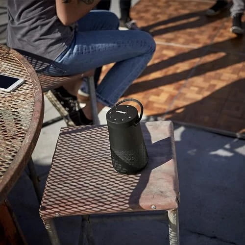 Portable Bluetooth Speaker with Microphone, Wireless and Water Resistant, 360 Degree Sound, Long Lasting Battery and... — Smart Speaker, Bose
