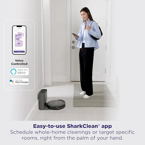 Robot Vacuum and Self-Empty Base — Robot Vacuum, Shark