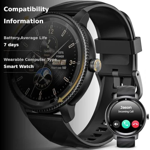 Rotatable Dial Smart Watch — Smart Watch, AOMIAO
