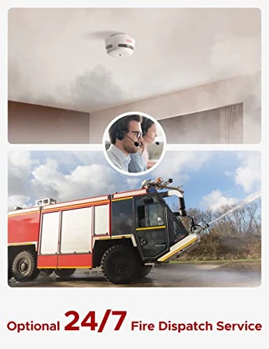 Smart Smoke Detector Fire Alarm with Replaceable Battery, X-Sense