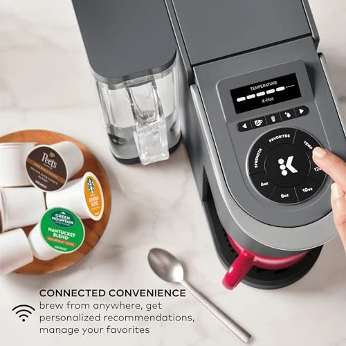 Single Serve Coffee Maker With Wifi Compatibility — Coffee Maker, Keurig