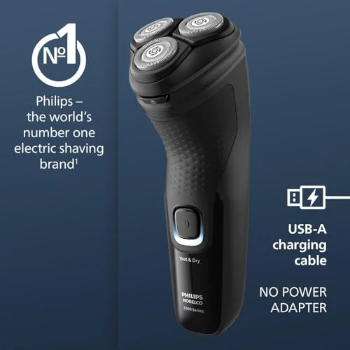 Wet and Dry Electric Shaver with Pop-up Trimmer, Philips