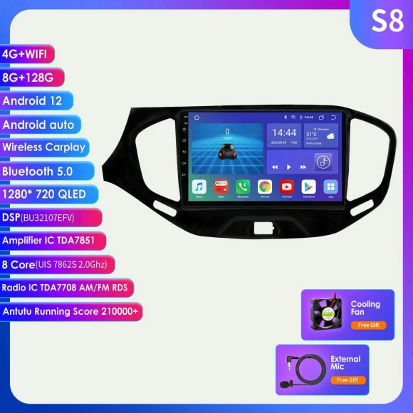 Android Car Multimedia Player — Car Infotainment System, Hizpo