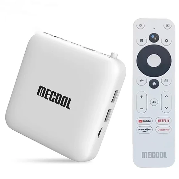 4K Android TV Box — Smart TV, Mecool