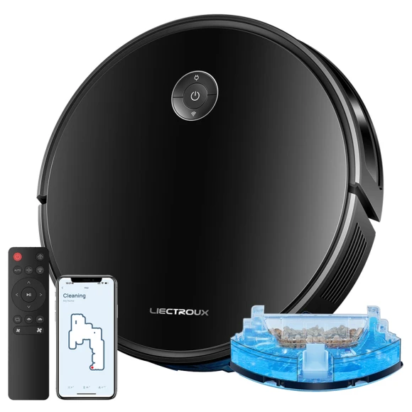 Robot Vacuum Cleaner and Wet Mop Combo — Robot Vacuum, Liectroux