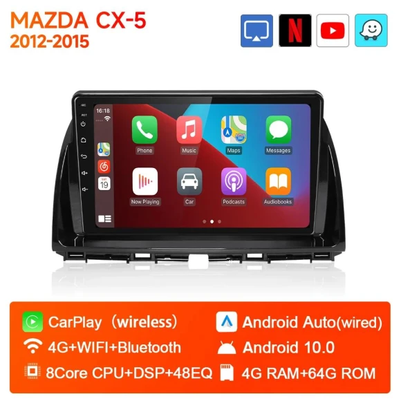 Android Auto Radio GPS Touchscreen Multimedia Player — Stereo Receivers, AutoSphere