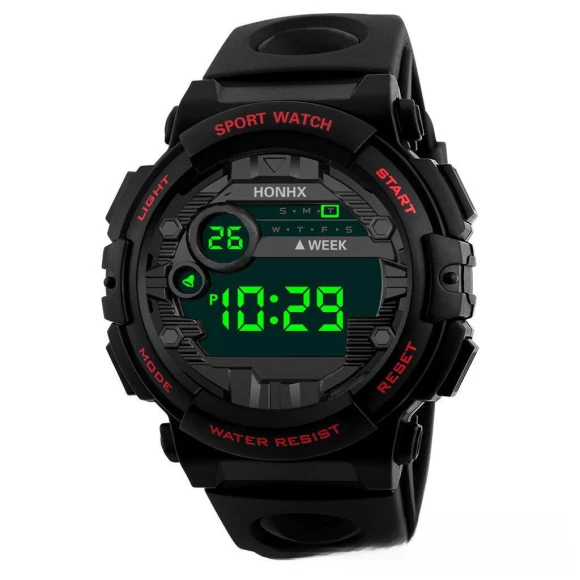 Men's Multifunctional LED Electronic Watch with Large Dial — Smart Watch, Smarter than future