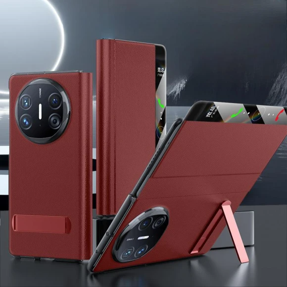 Mobile Phone Case with Bracket and Smart Window — Mobile Devices & Accessories, BC Electrical Appliances