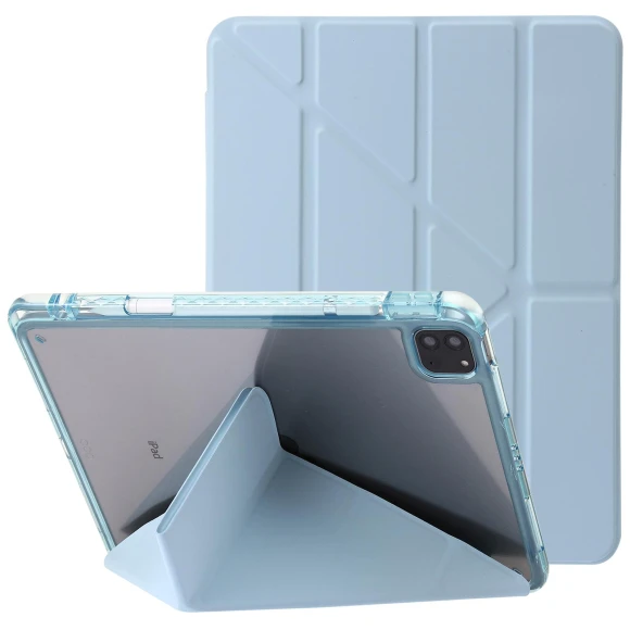 Origami Stand Clear Back Tablet Cover — Keyboard Cases, Smartwatch 2025