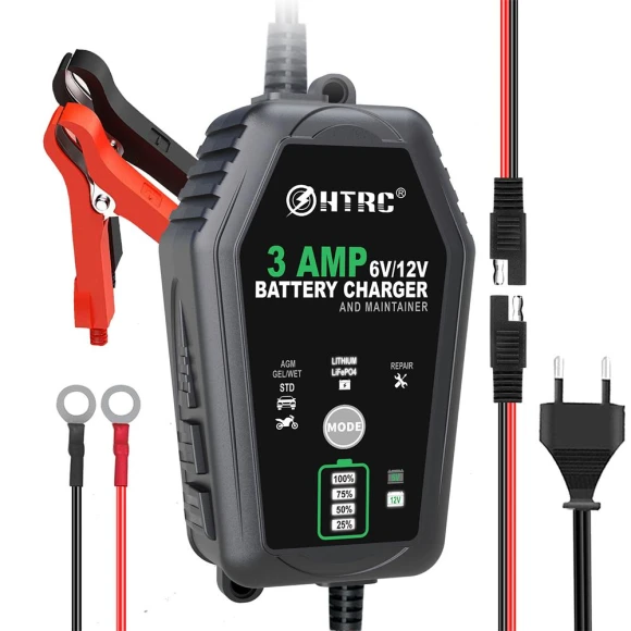 Smart Battery Charger Automatic, JadeBamboo Chargers Warehouse