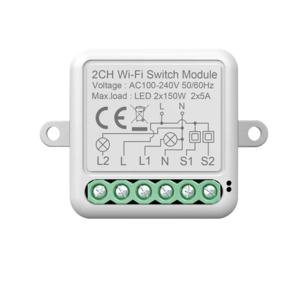 Smart Dimmer Module — Smart Light Bulb, Tuya