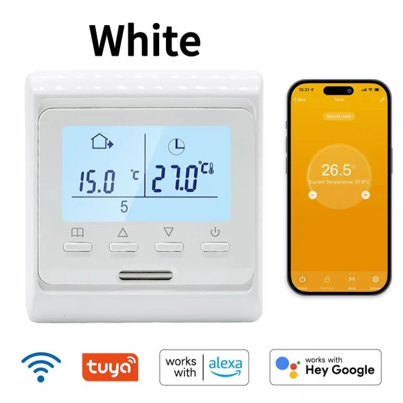 Smart Thermostat for Electric Floor Heating and Boiler — Smart Thermostat, COOKING-MALL