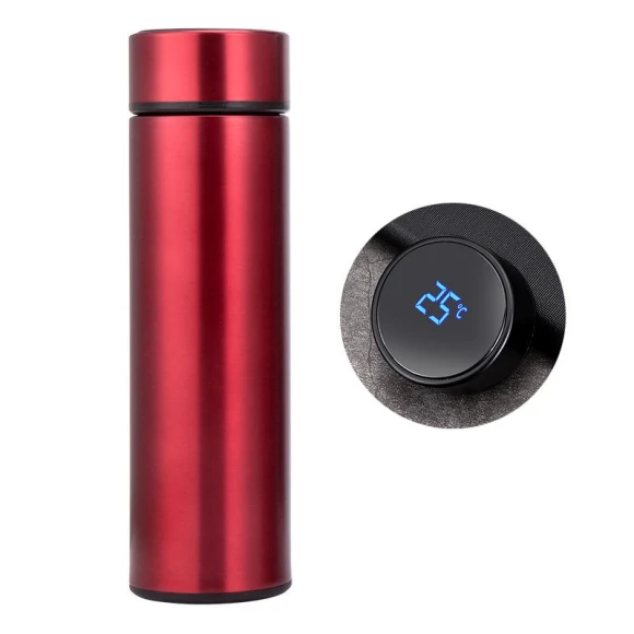 Smart Touch Thermo Mug with LED Display — Smart Water Bottle, Apex Gear