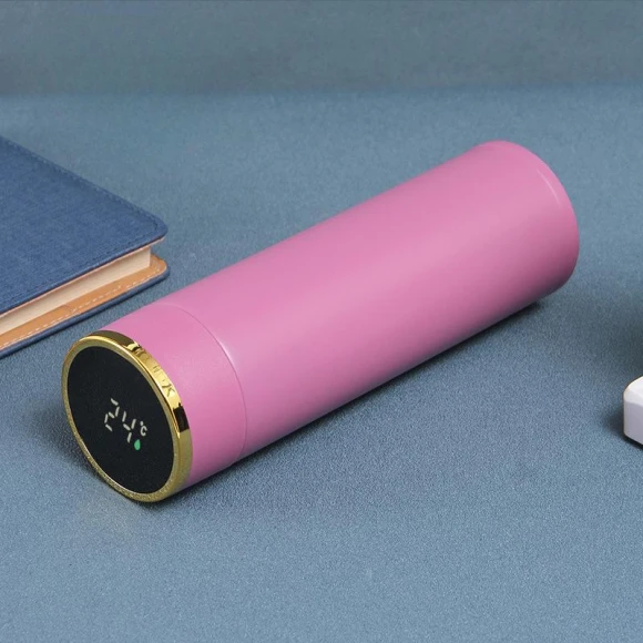 Smart Vacuum Stainless Steel Flask with Temperature Display — Flasks, Binchi Outdoor Equipment