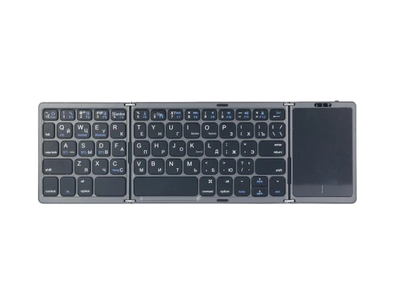 Wireless Foldable Bluetooth Keyboard with Touchpad, SmartGears