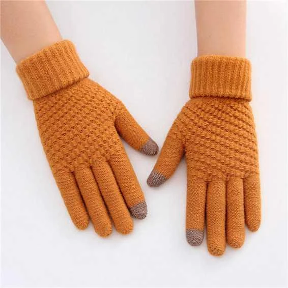 Winter Touchscreen Gloves — Heated Gloves, Lucky Black Cat