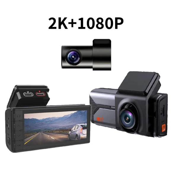 3.7-inch IPS UHD 2K/4K WiFi Dash Cam — Dashboard Cameras, JOHO