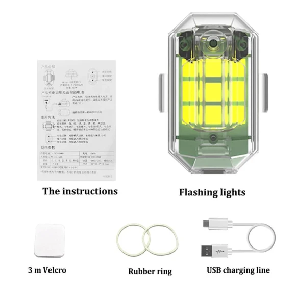 Motorcycle Strobe Light — Vehicle Safety Signals, Timeless Home