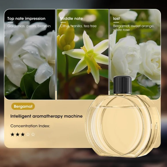 Smart Aromatherapy Car Diffuser — Essential Oil Diffuser, OFFICE-MALL