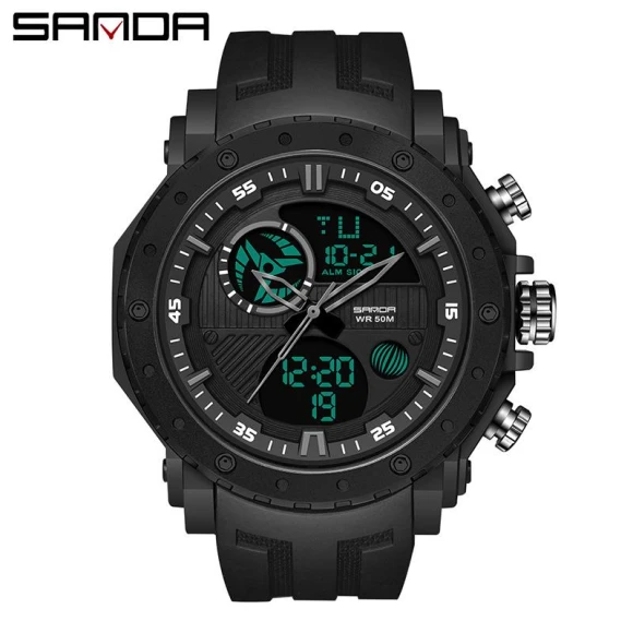 Smart Multi-Function Watch with Dual Display — Smart Watch, SANDA