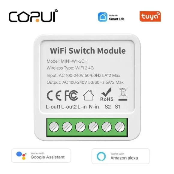 WiFi Smart Switch Module — Smart Home Modules, Vinde Home
