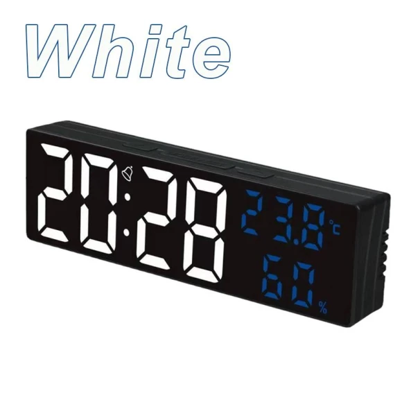 Smart LED Electronic Wall Clock — Clocks, Seahorse Home