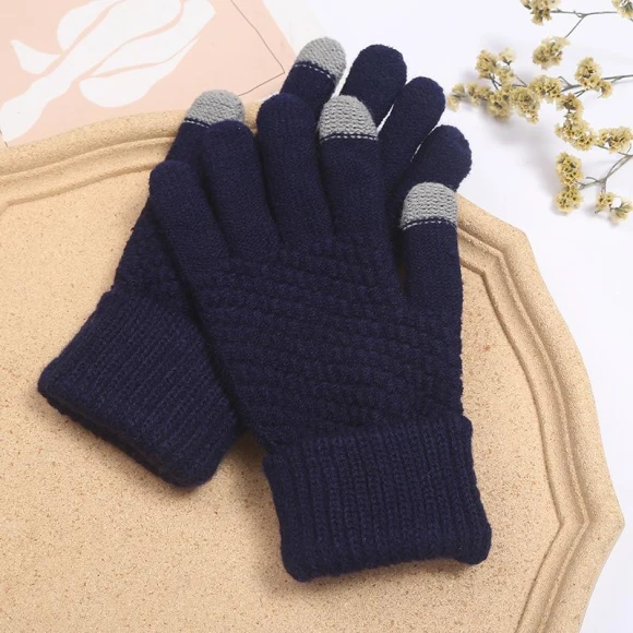 Touchscreen Gloves with Pineapple Design, CrossCart