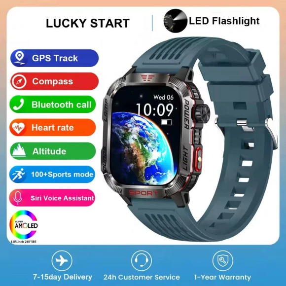 GPS Outdoor Professional Sports Smartwatch — Smart Watch, Lucky Start