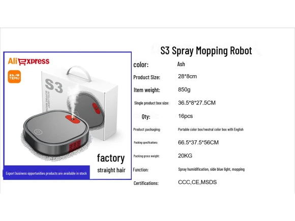 Smart USB Robot 4-in-1 for Charging: Sweeping, Floor Washing, and Vacuuming — Robot Vacuum, Premium Choice