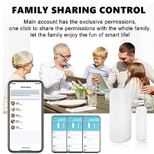 Smart WiFi Door Sensor, Gaoducash