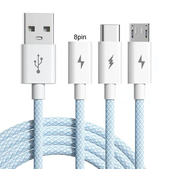 Fast Charging Cable 3-in-1, SEOBIOG