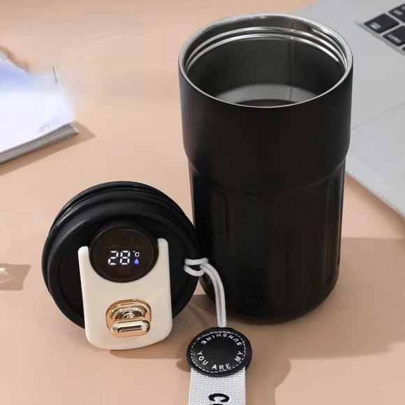 Smart Temperature Display Insulated Cup — Beverage Warmers, TOP MALL-005