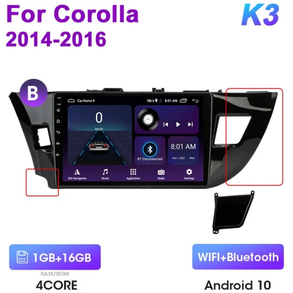 Android 12 Car Radio, Auto Accessories Home