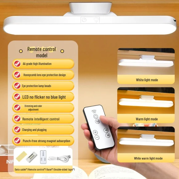 LED Desk Lamp with USB Charging — Study & Desk Lighting, AI Supermarket