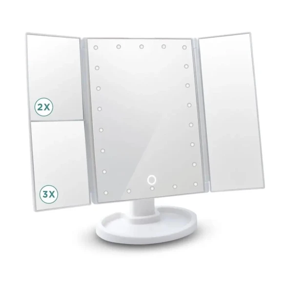 Makeup Mirror with Light — Compact & Travel, Vinde Home