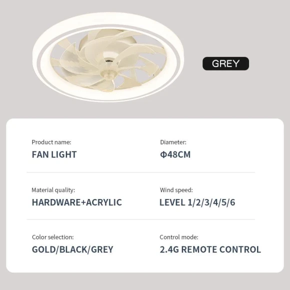 Smart Ceiling Fan with Light — Ceiling Fans, Build My Home