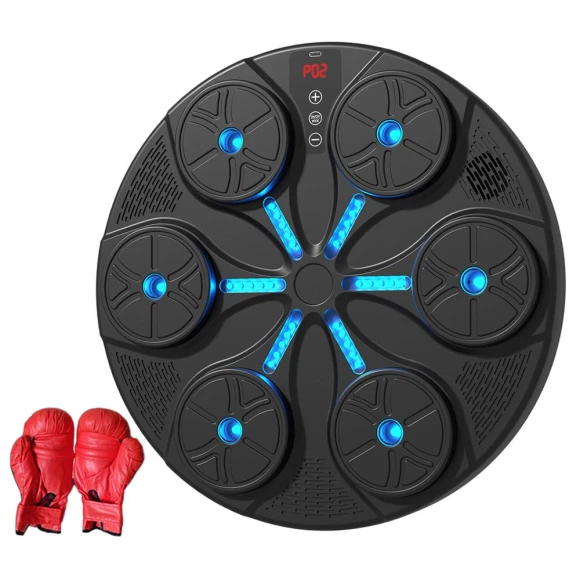 Smart Musical Boxing Trainer with Gloves — Boxing Training Gear, Build My Home