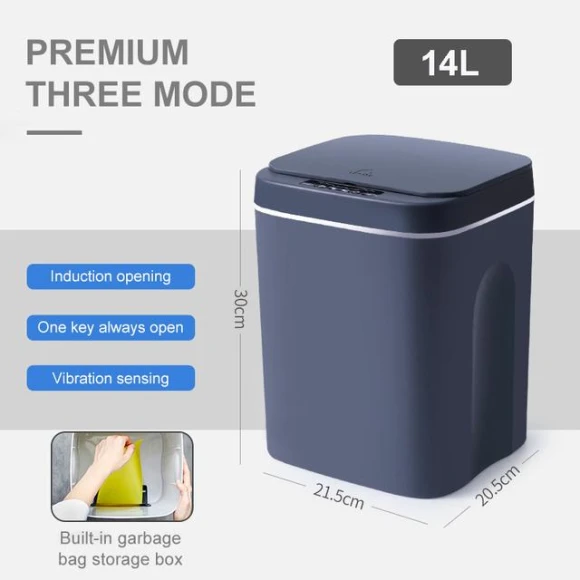Smart Trash Can for Bathroom — Smart Trash Can, WTEMPO
