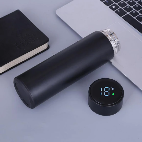 Smart Vacuum Flask — Smart Water Bottle, Modern Home Furnishing