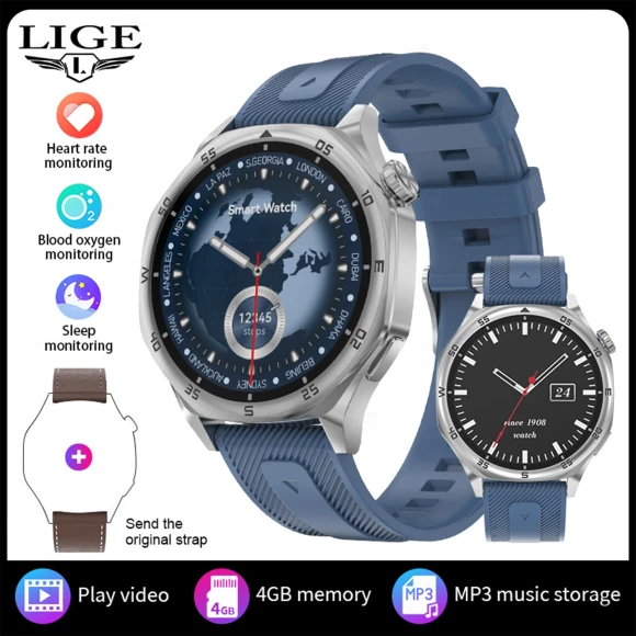 Smart Watch with Large Memory — Smartwatches, LIGE
