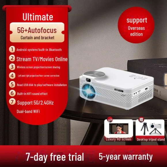 Ultra HD Projector — Smart Projector, TopSky