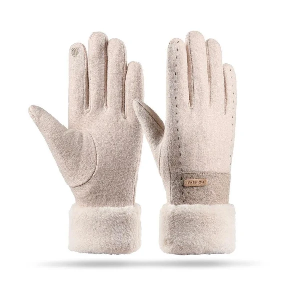Winter Velvet Touchscreen Gloves — Gloves, TYU01