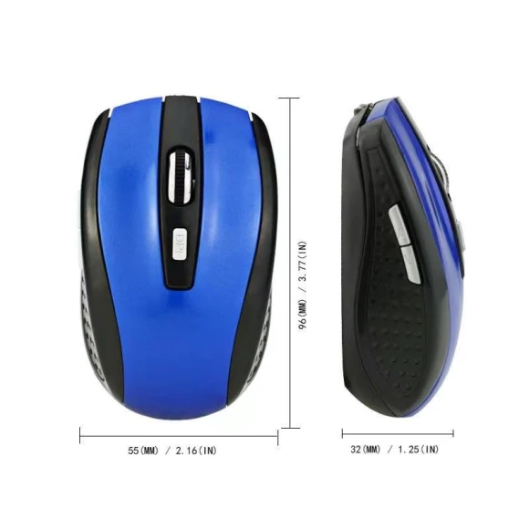 Wireless Silent Mouse with Adjustable DPI, Wrigleys